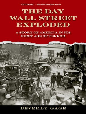 cover image of The Day Wall Street Exploded